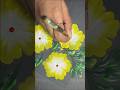 Easy flower painting idea #floralpainting #art #painting #flowers