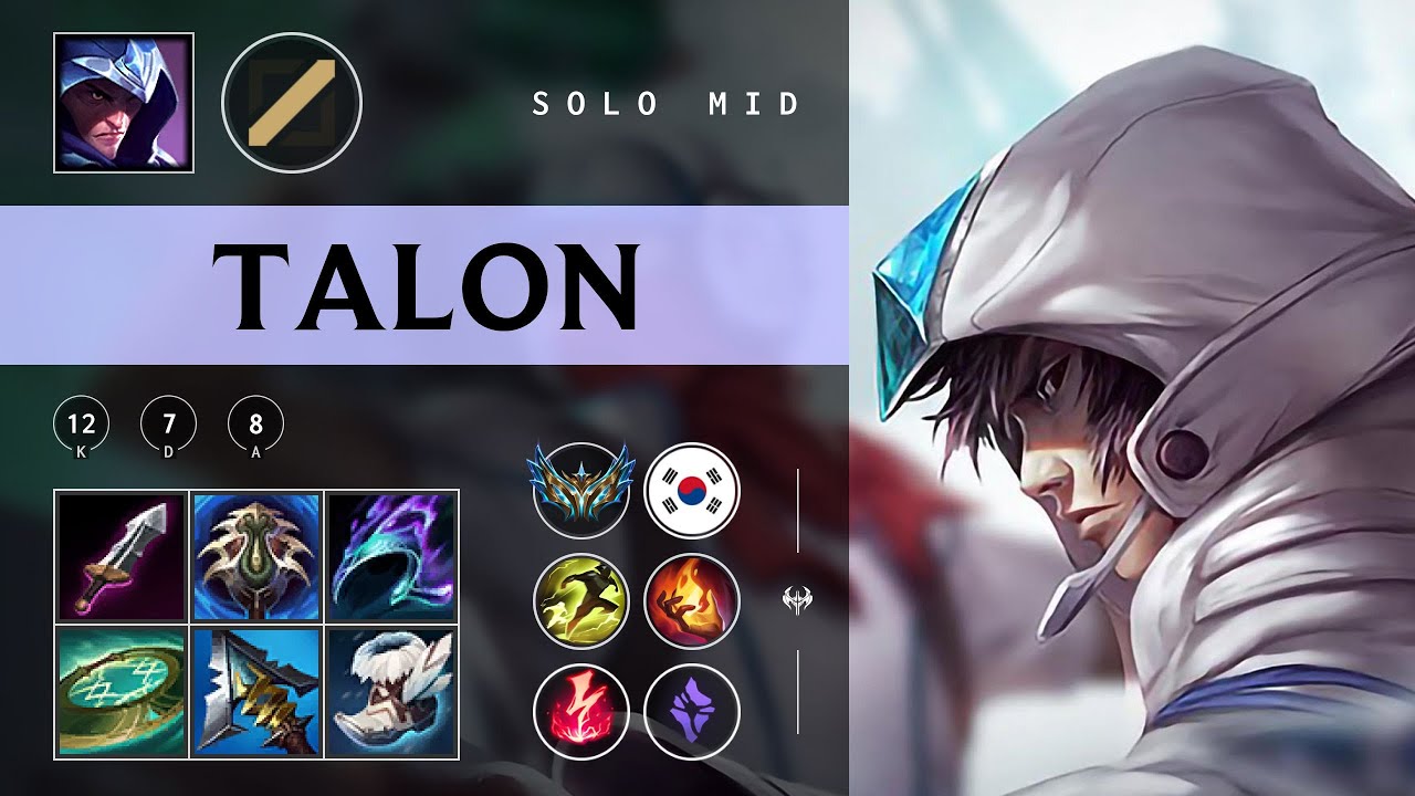 Talon Mid vs Xerath - KR Challenger Patch 25.24