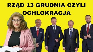 Rząd 13 grudnia czyli ochlokraci przy władzy - dr Ewa Kurek