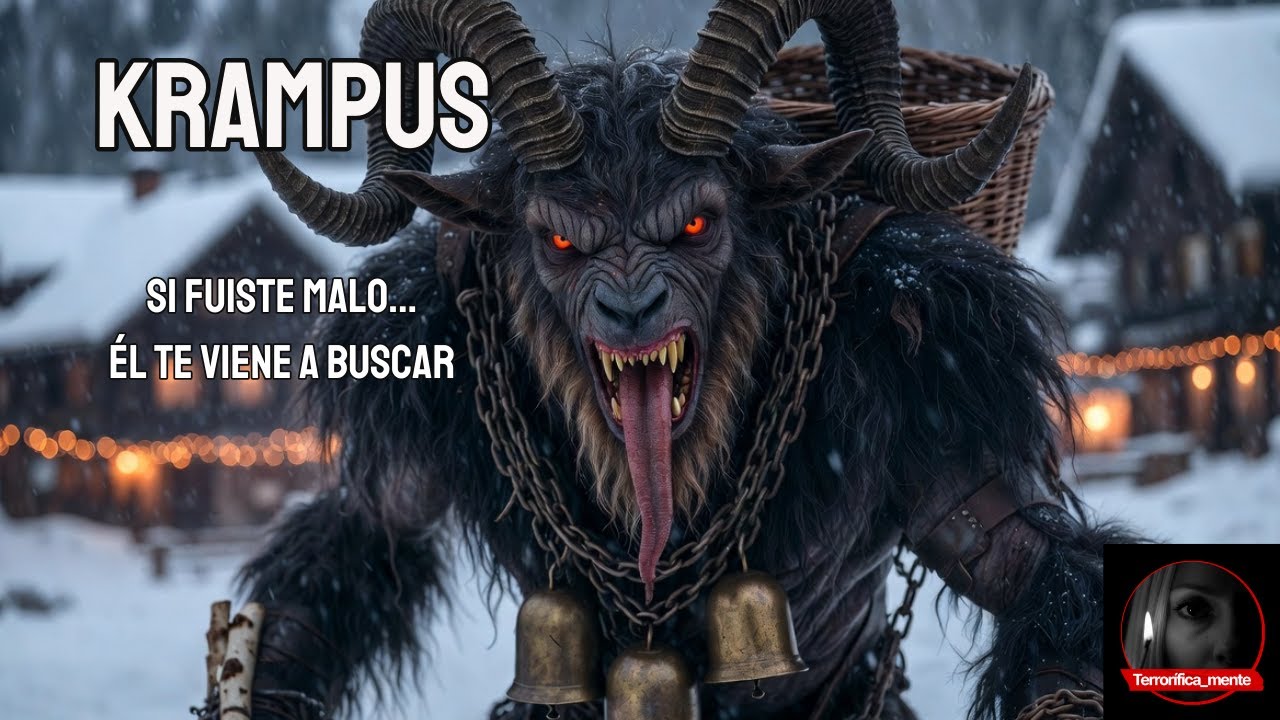 KRAMPUS  Si Fuiste MALO    ÉL TE VIENE A BUSCAR