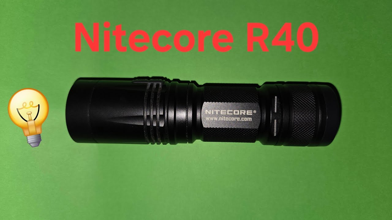 Nitecore R40 eine tolle Lampe. 
