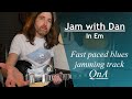 Jam with dan  call and response jamming track in em