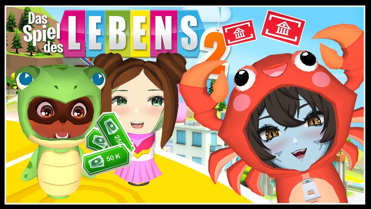 NUDELN & KREDITE Scheitern oder gewinnen? // SPIEL DES LEBENS 2 mit Charonya,  Elliawald & Vamyuna