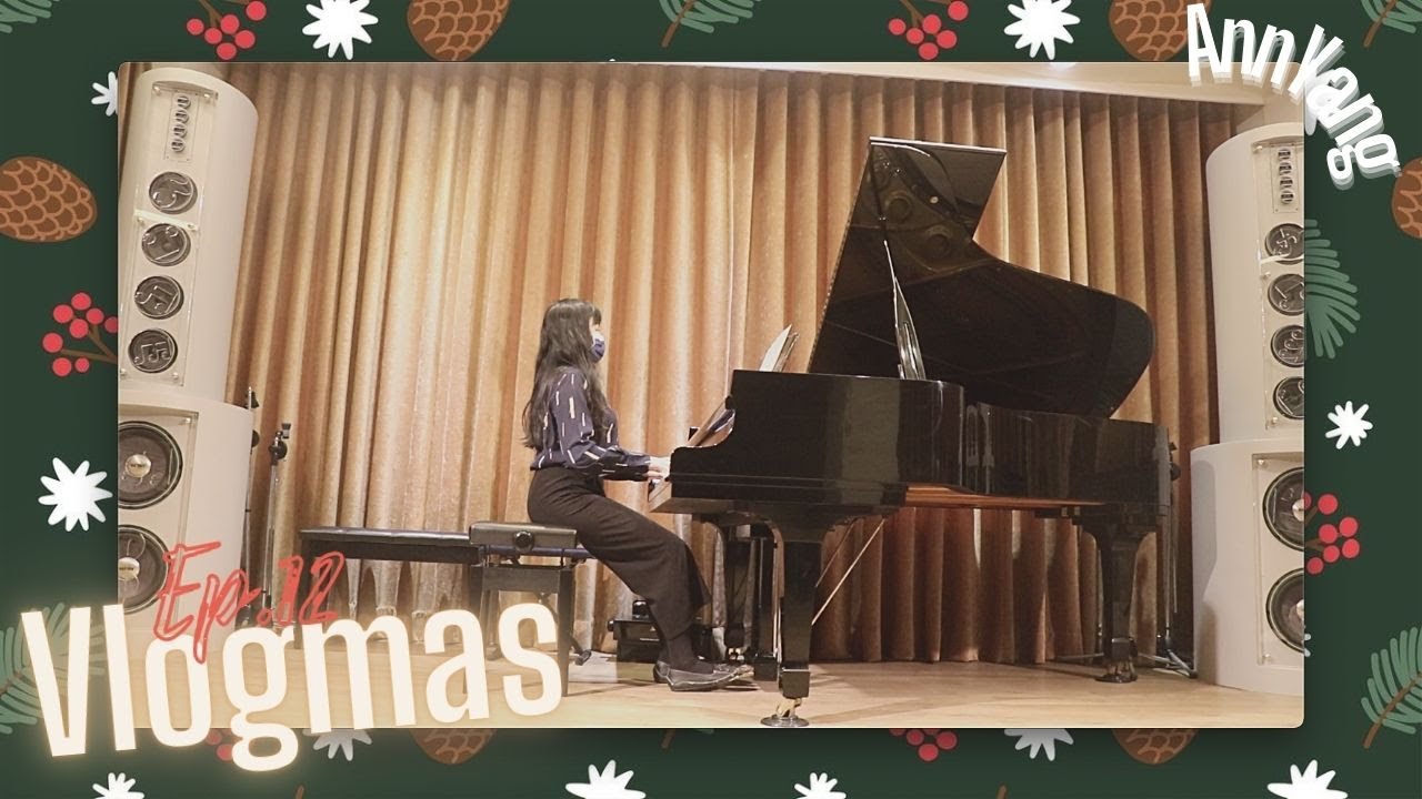 ️Vlogmas 12: 歲末年終音樂會🎹/不完美天鵝湖🦢 Ann Yang 2021 - YouTube