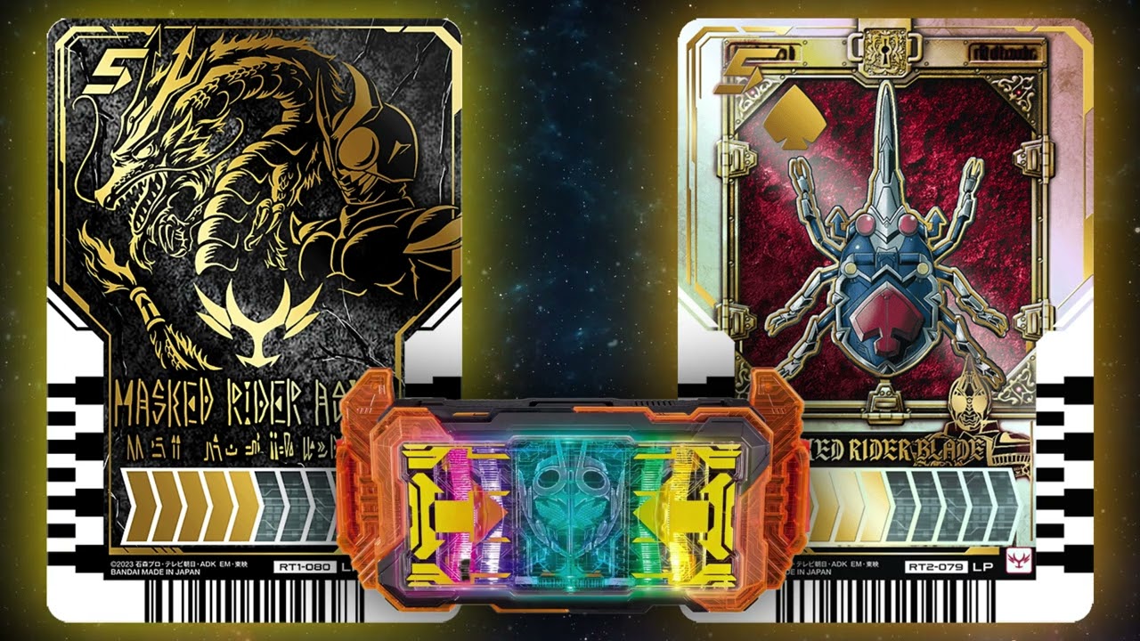 Kamen Rider Gotchard AGITO X BLADE Legend Parallel Chemy Card