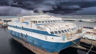 Exploring a MASSIVE Abandoned Cruise Ship | Everything Left Behind