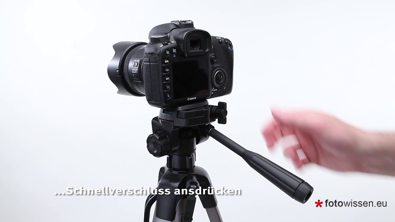 Stativ für Fotos - Cullmann Alpha 2800 Bedienung