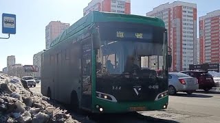 Поездка на автобусе Volgabus-4298.G4 (CNG), EO 544 74, маршрут 10к. @Transports774rus