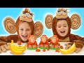 Vlad e Niki brincam com Monkey See Monkey Poo - Divertida história de brinquedo
