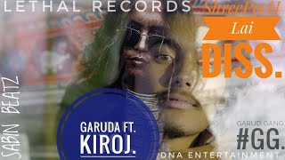 Garuda Ft Kiroj Shreepech Lai Dissprod By Sabin Beatz Official Lyrical Video