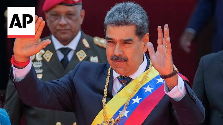 Venezuela President Nicolás Maduro sworn in despite credible evidence of election loss