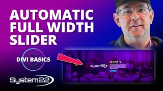 How To Make A Full Width Slider With The Divi Theme 👍👈👍👈
