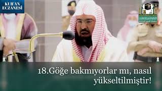 Bedene Şifa -Gaşiye Suresi- manası ile Türkçe okunuşu (faziletleri açıklamada) Kabe İmamı Sudeysi