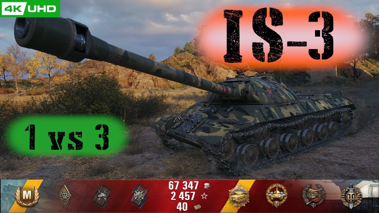 World of Tanks IS-3 Replay - 10 Kills 4.6K DMG(Patch 1.6.0)