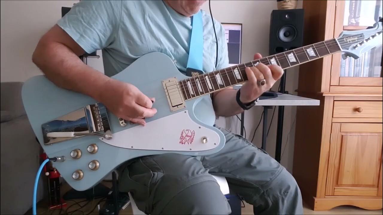 Essai riff de Johnny Winter sur mes 3 Firebird Essai riff de Johnny Winter sur mes 3 Firebird