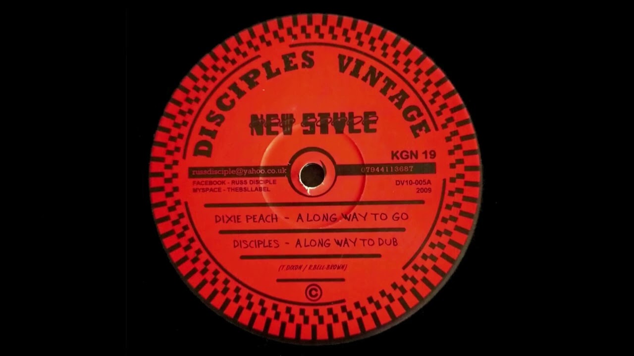 10” Dixie Peach / The Disciples A Long Way To Go / Dub It To Addis Ababa DV10005 Disciples Vintage /00200 Dixie Peach / Disciples – A Long Way To Go / Dub It To Addis Ababa