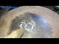 técnica para soldar el centro de un disco de arado