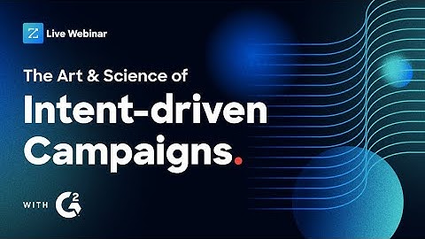 Intent Data Mastery: Transform Your B2B Marketing Strategy with G2 & ZoomInfo
