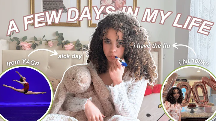 ballet, NYC and the FLU!! 🤧 | from center stage 🩰 to sick days 😭 *YAGP* *dance competition vlog*