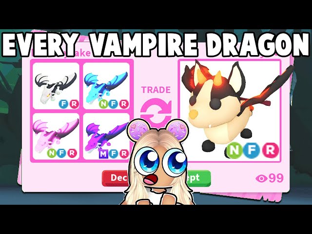 👻Vampire Dragon has LOST a LOT of Value!! Adoptme Trading ✓ 