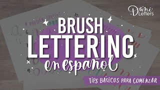 APRENDE BRUSH LETTERING DESDE CERO