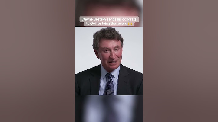 Gretzky's message to Ovi 🤝 (via @WashingtonCapitals/TT)