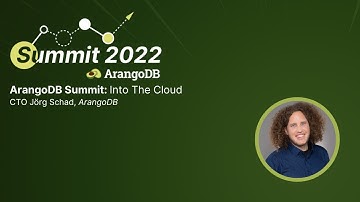ArangoDB Summit: Into the Cloud