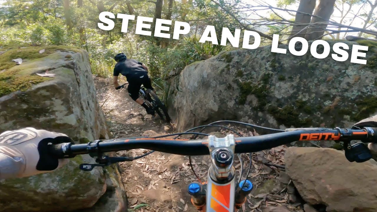 Trail Was Rough These Trails Were Rough! | Wollongong MTB - YouTube