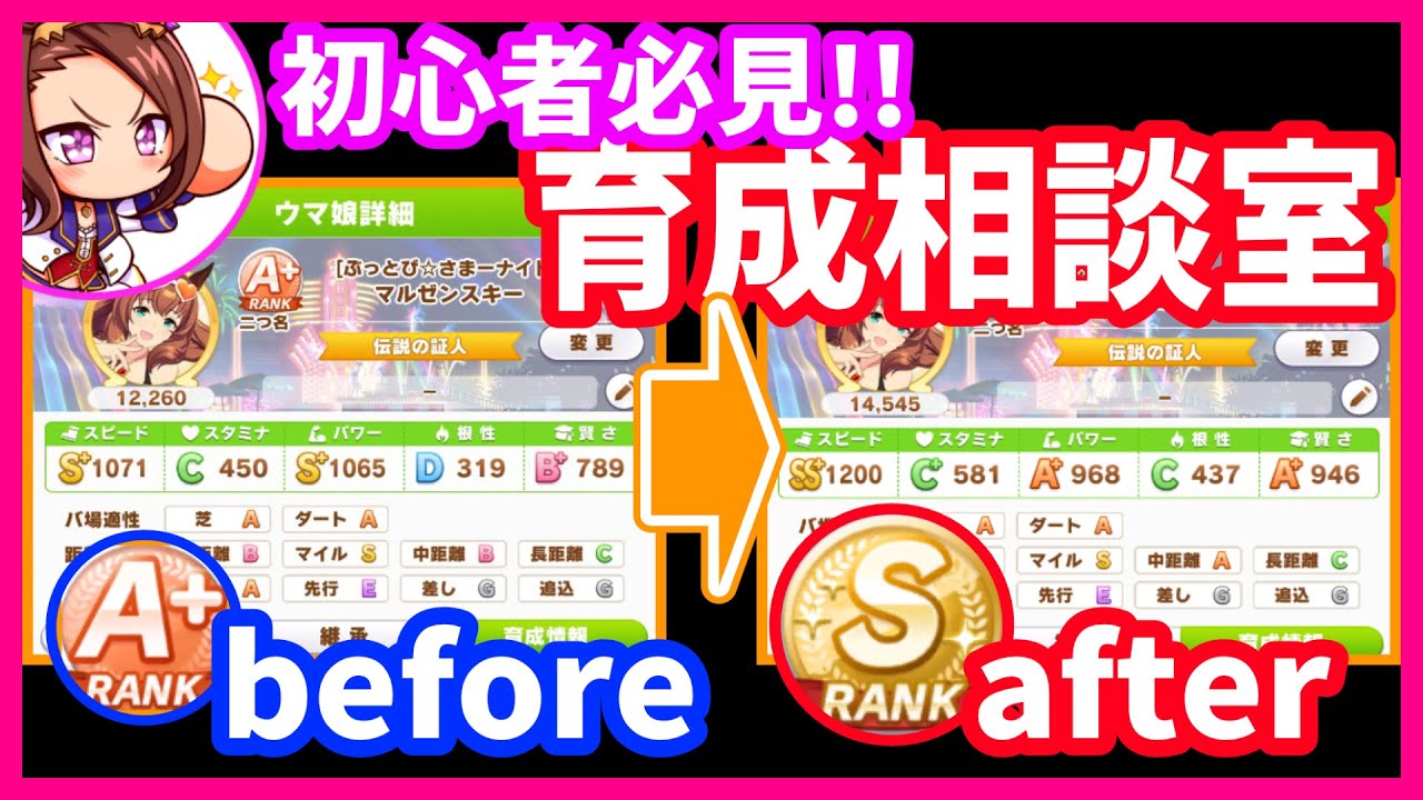 ウマ娘 逃げ育成のアドバイス 上手くなるコツは単純明快 アクエリアス杯 Youtube