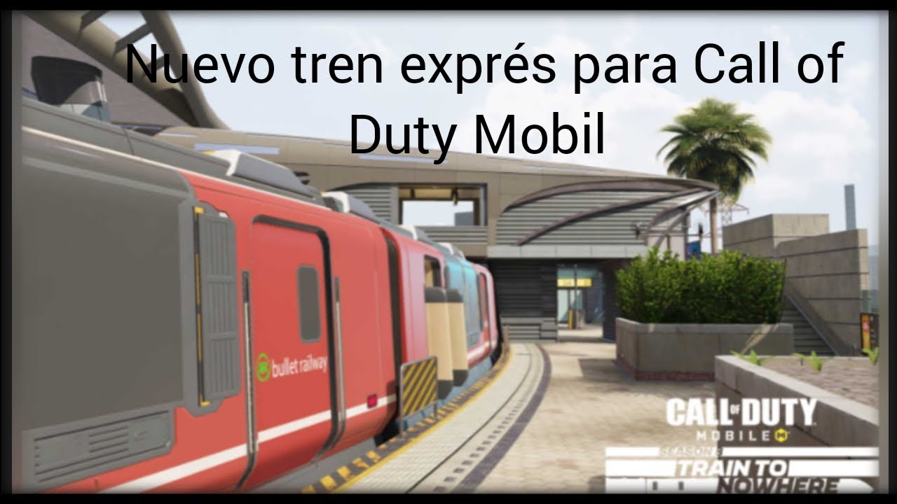 nuevo mapa para Call of Duty Mobile tren exprés - YouTube