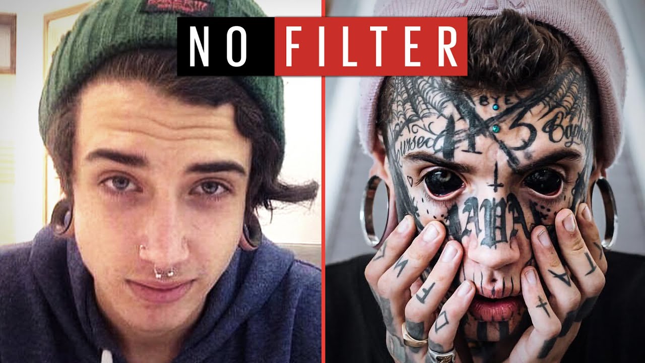 I Regret Tattooing My Entire Face | No Filter | @LADbible TV