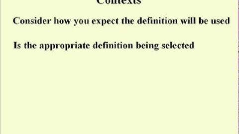 ENG 352 Technical Writing - 11 - Contexts and Situation