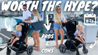 NUNA MIXX Stroller Review **18 Months Later** Pros & Cons (3 countries + 9 planes later ✈️ )