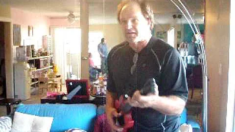 Darrell Gilmore Rocks out with Guitar Hero