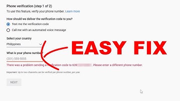 How to verify your phone number on YouTube! - Fix "There was a problem sending verification code"