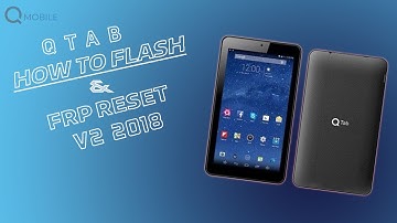 Qmobile QTab V2 2018 | How To Flash & frp lock remove | hindi urdu tutorial @TechwithQasimAziz
