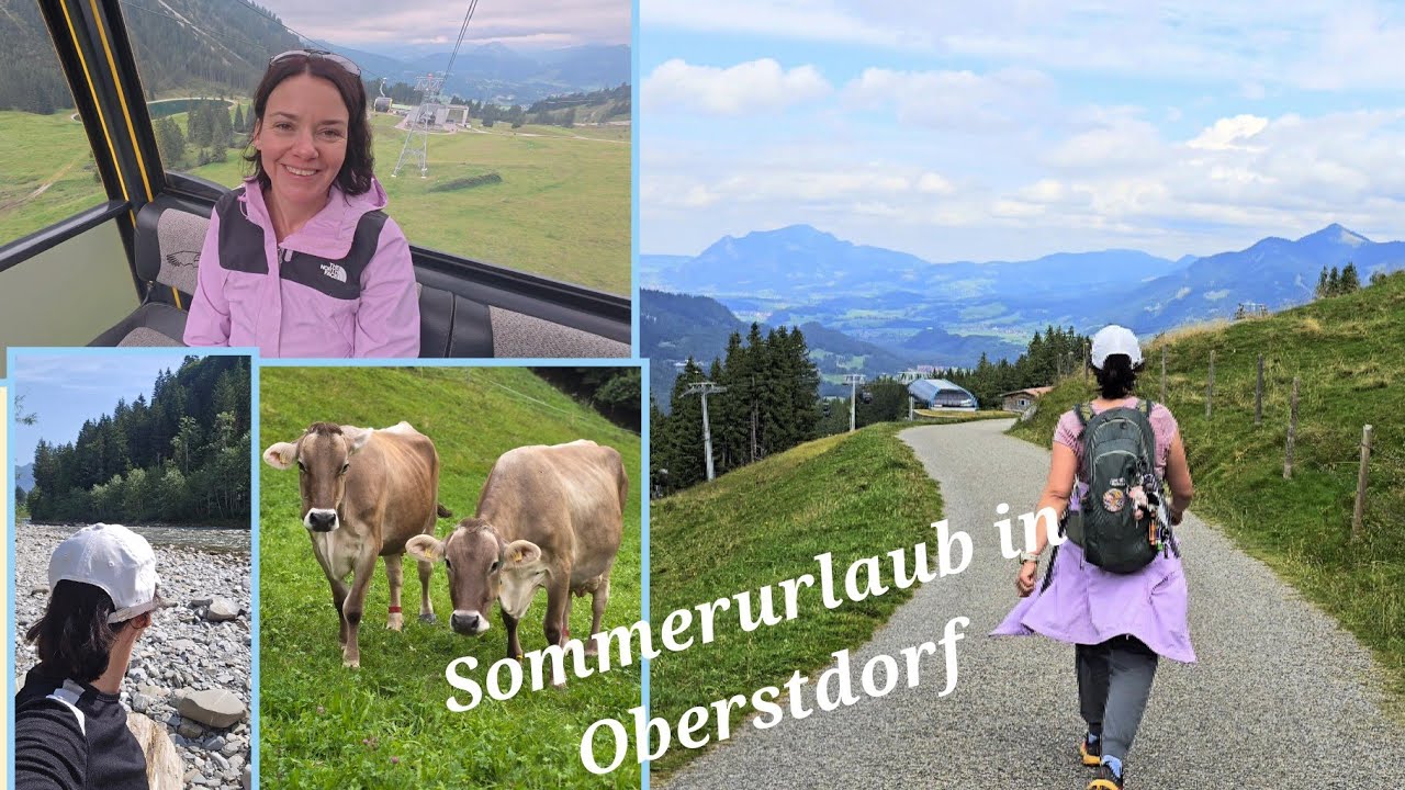 Sommerurlaub in Oberstdorf - Gipfel, Seen , wandern und leckeres Essen