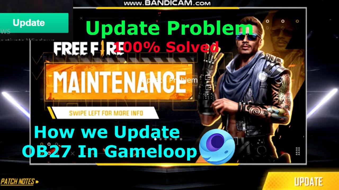 How we Update OB27 in Gameloop Emulator Garena Freefire