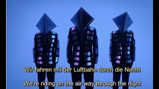 Deichkind  - Luftbahn (English and German Lyrics in Subtitles)