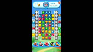 Jewel Crush 💎 - Jewels & Gems Match 3 Legend 2020 Level 165 ⭐⭐⭐ no Booster 👑 Android Gameplay ✅ screenshot 4