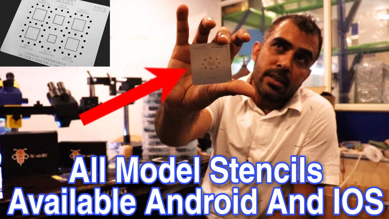 Mobile IC reballing stencils Android and IOS all model available Mobile IC reballing stencils Android and IOS all model available