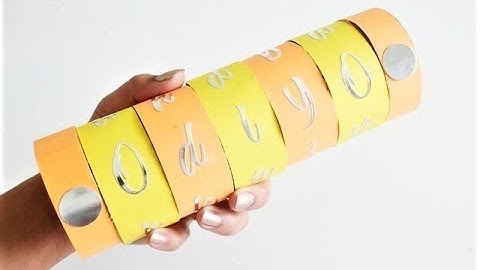 DIY Pencil Case With a Secret Code To Open It | Pencil Box -Back To School