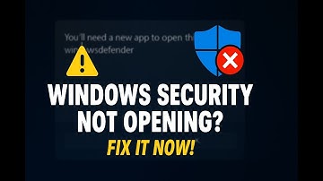 Windows-beveiliging oplossen dat niet opent in Windows 10 en 11 (eenvoudige handleiding!)