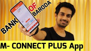 Baroda M-CONNECT PLUS App 🔥 EXPLAINED in HINDI ⚡⚡ Mobile Banking Made EASY screenshot 2