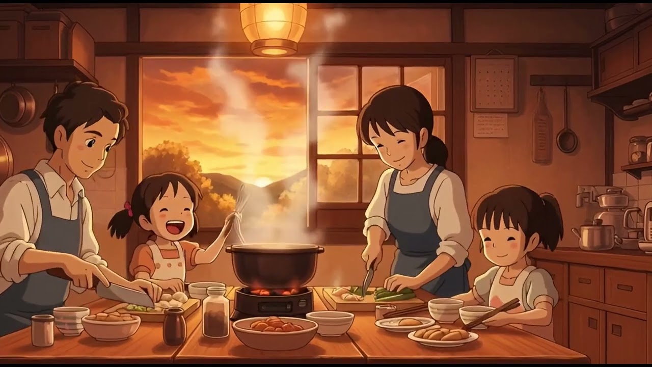 Happy Family Life | Ghibli Style Village Days