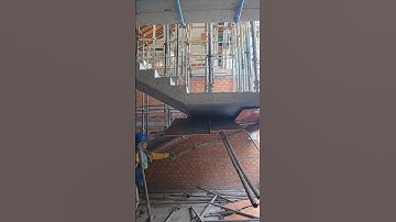 Drop down stair formwork #shorts #construction #building #civilengineering