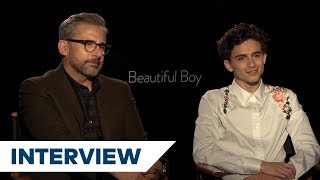 Timothée Chalamet & Steve Carell On Dealing With Beautiful Boy's Heavy Storyline | TIFF 2018 Information