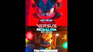Shadow The Hedgehog sonic 3 Vs Rosalina the Super Mario Galaxy Movie