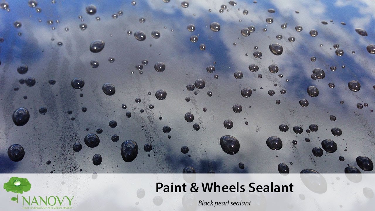 Nanovy Black pearl sealant (paint & wheels sealant) YouTube