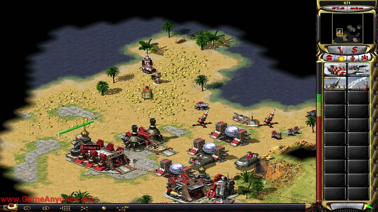 C&C Red Alert 2 Hard - Soviet - Operation: Weathered Alliance 1/3